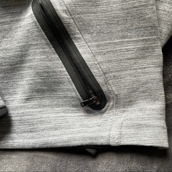 Nike 1/2 Zip Long Sleeve Zipper Pockets Hoodie Size Small - Picture 4 of 13